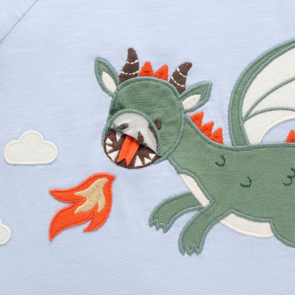 Purebaby Flying Dragon Long Sleeve Tee