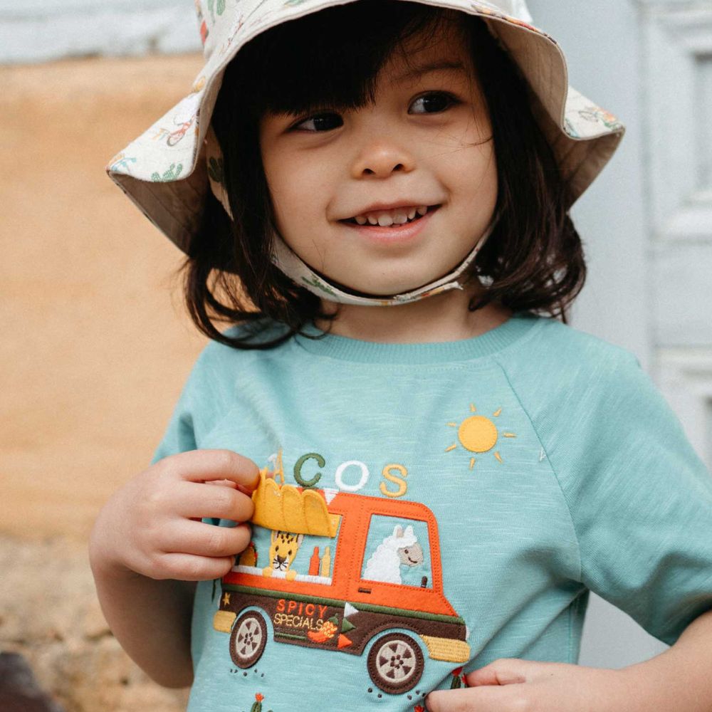 Purebaby Relaxed Tee - Taco Truck