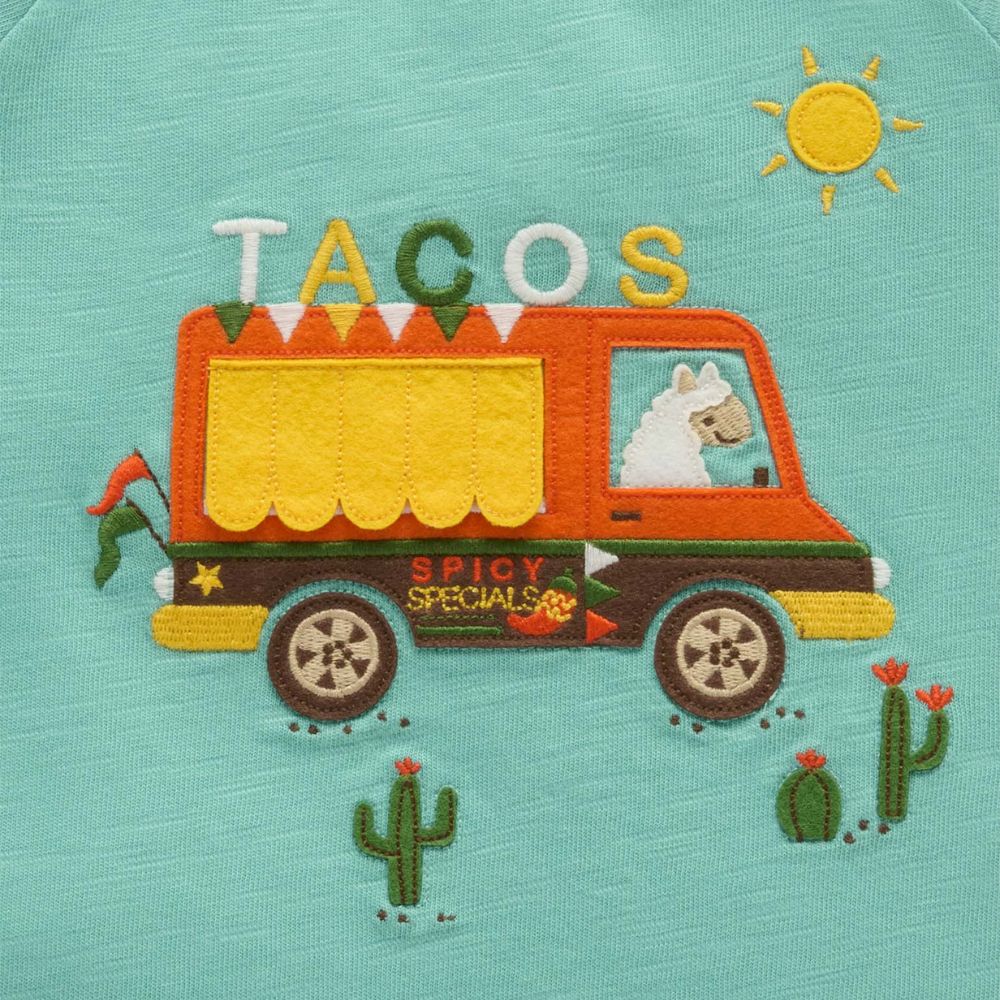 Purebaby Relaxed Tee - Taco Truck