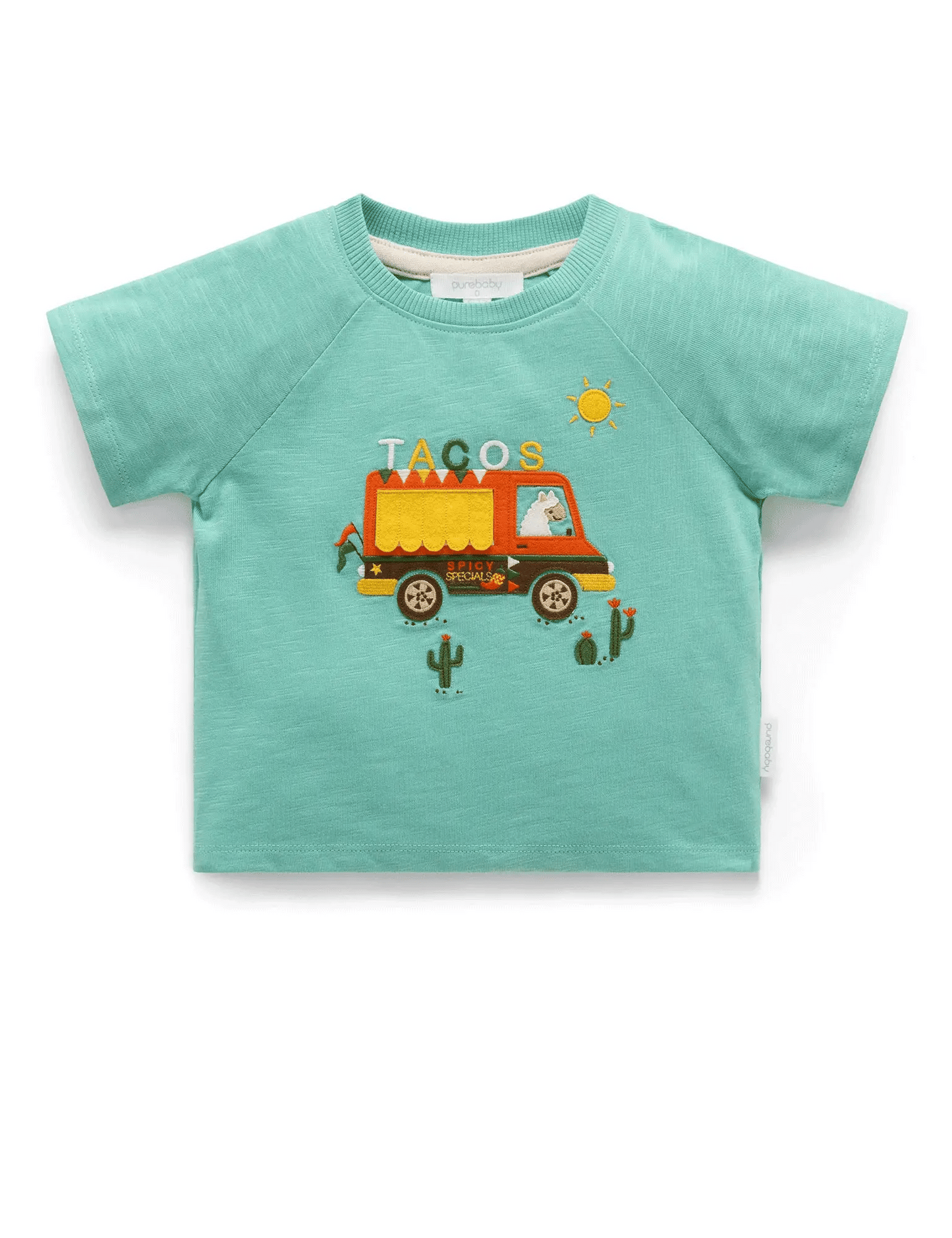 Purebaby Relaxed Tee - Taco Truck