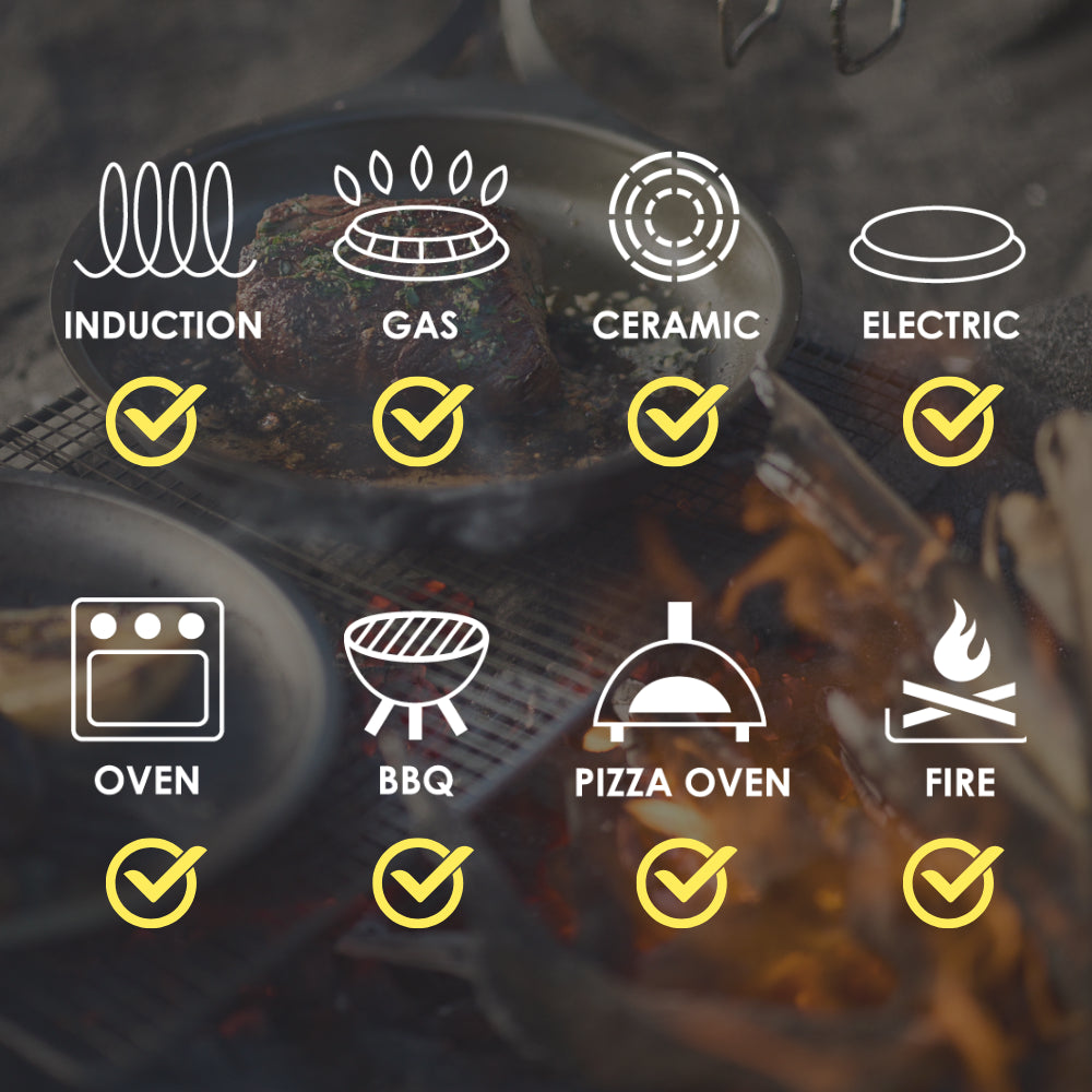 Solidteknics QUENCHED 30cm Dual Handle Bigga Pan