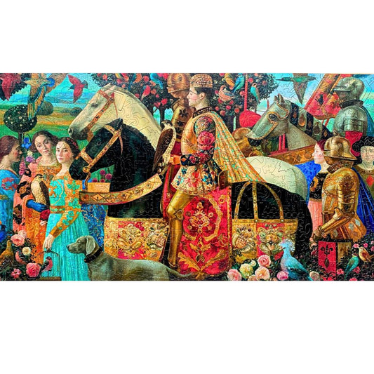 Twigg Puzzle Wooden Jigsaw Puzzle 671 Pieces - A Royal Occasion