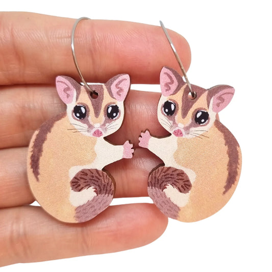 Pixie Nut & Co. Sugar Glider Hoop Earrings