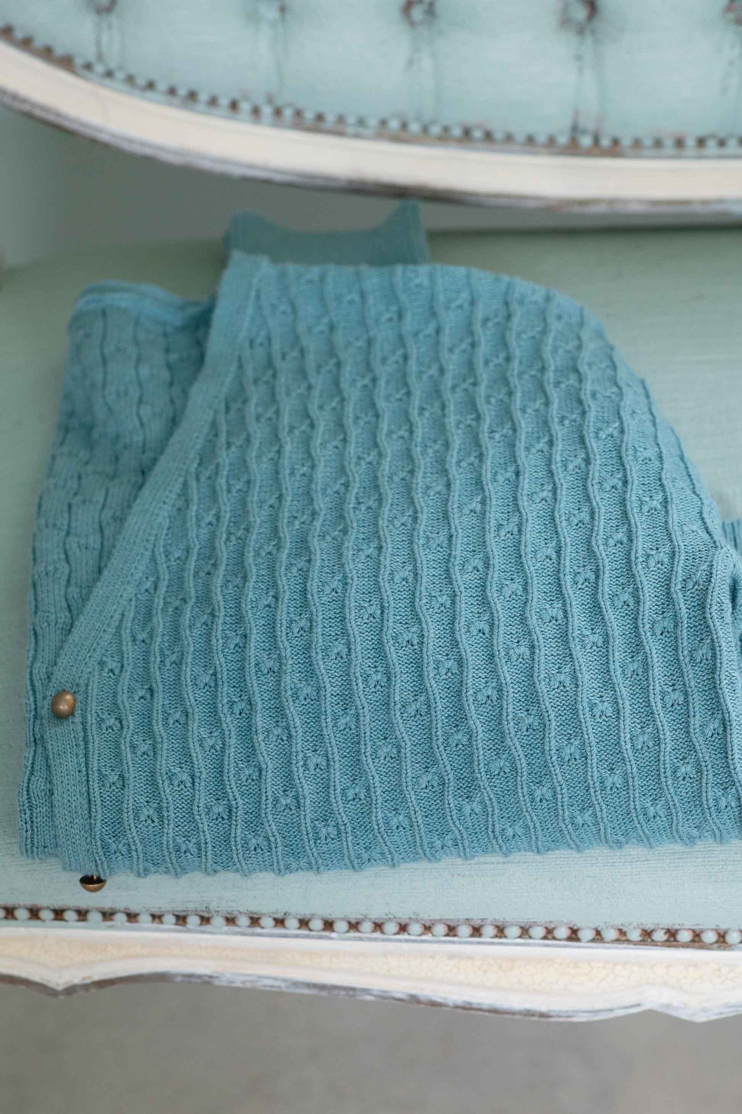Lazybones Sunday Cardigan Marine
