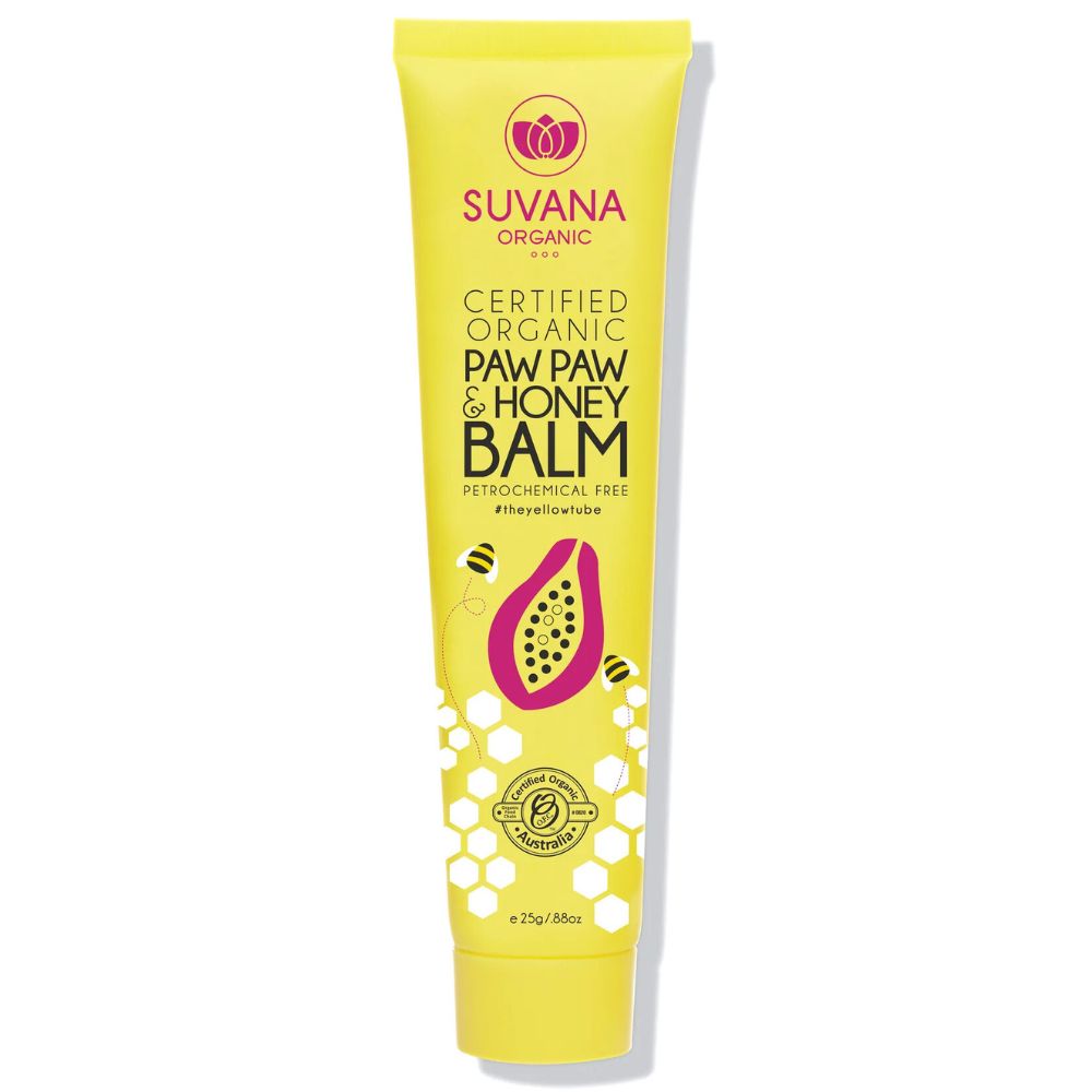 Suvana Organic Paw Paw and Honey Balm 25g