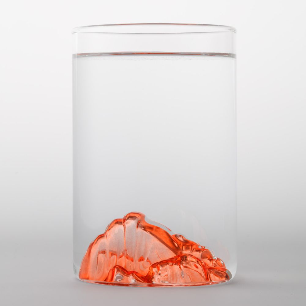 Uprising Glassware Single Tallboy Glass + Coaster Set - Larapuna 'Bay of Fires'