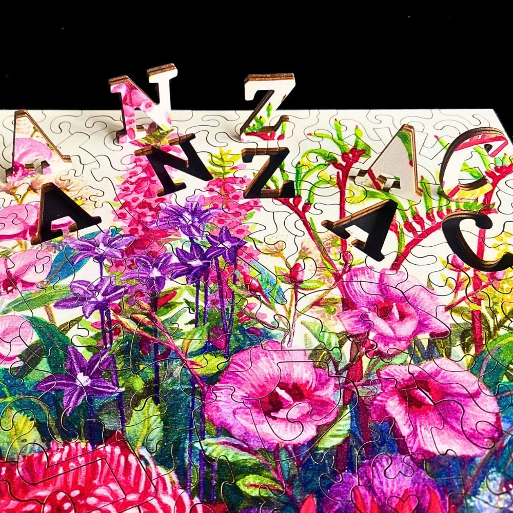 Twigg Puzzle Wooden Jigsaw Puzzle 245 Piece - Anzac Biscuits