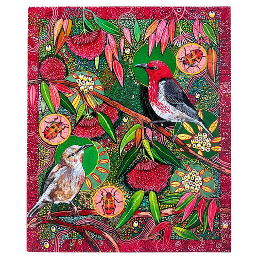 Twigg Puzzle Wooden Jigsaw Puzzle 278 Pieces - Powderpuff Lilly Pilly