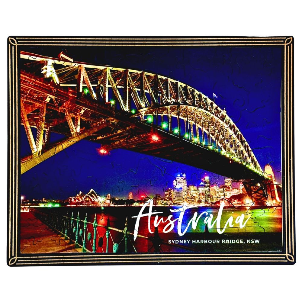 Twigg Puzzle Wooden Framed Postcard Puzzles