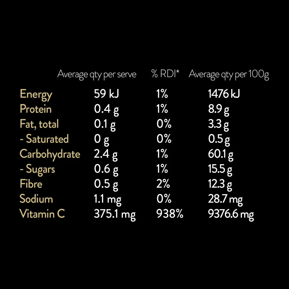 Vitus Vegan Vitamin C Powder 120g