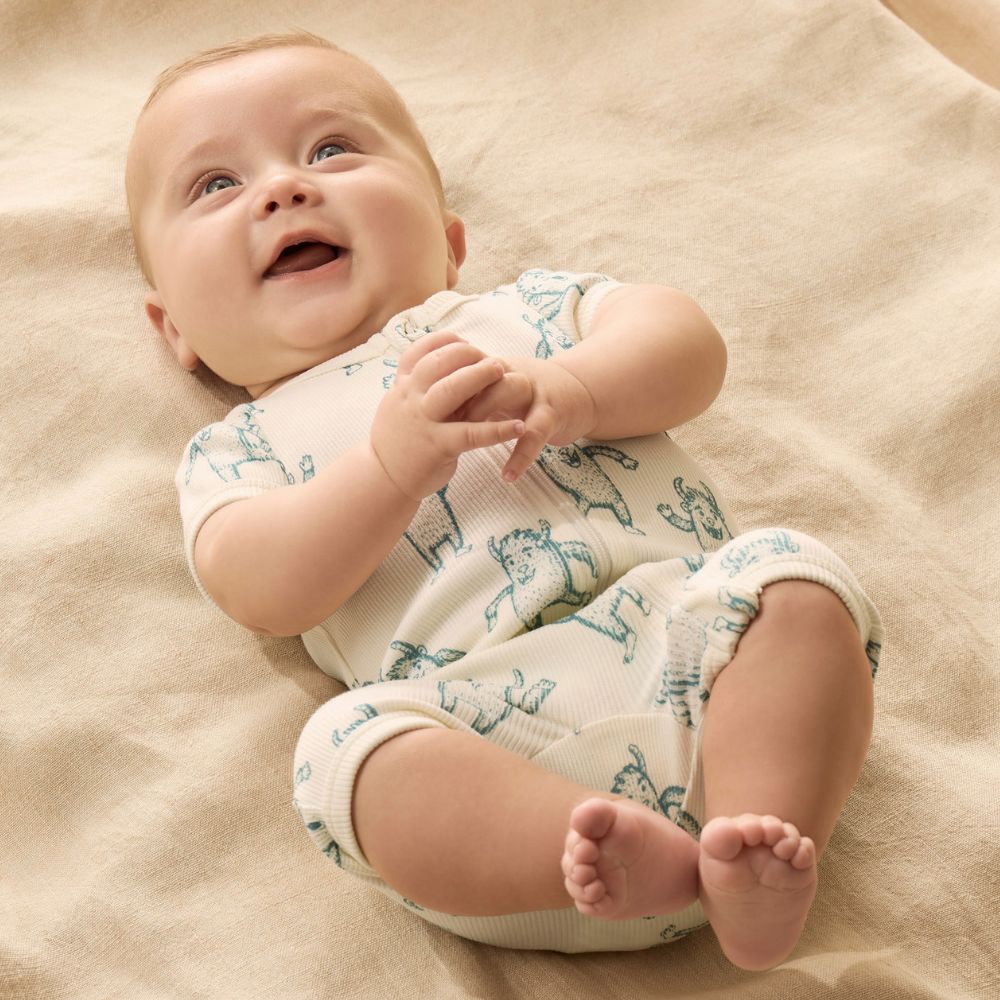 Wilson & Frenchy Organic Boyleg Zipsuit - Yeti