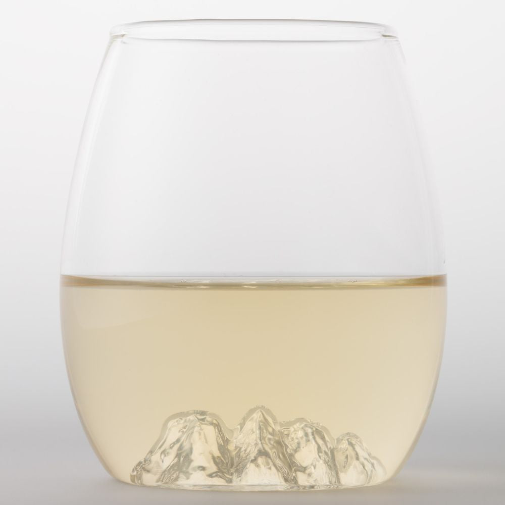 Uprising Glassware Single Stemless Glass + Coaster Set - The Hazards Wineglass Bay