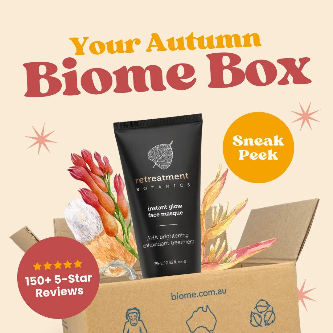 Biome Box: AUTUMN 26 - Australia's only palm oil free lifestyle box