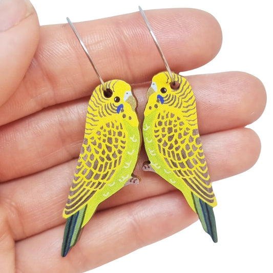 Pixie Nut & Co. Budgie Hoop Earrings