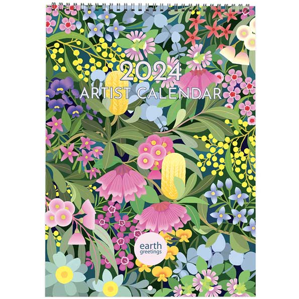 Buy Earth Greetings 2024 Artist Calendar Biome New Zealand Online
