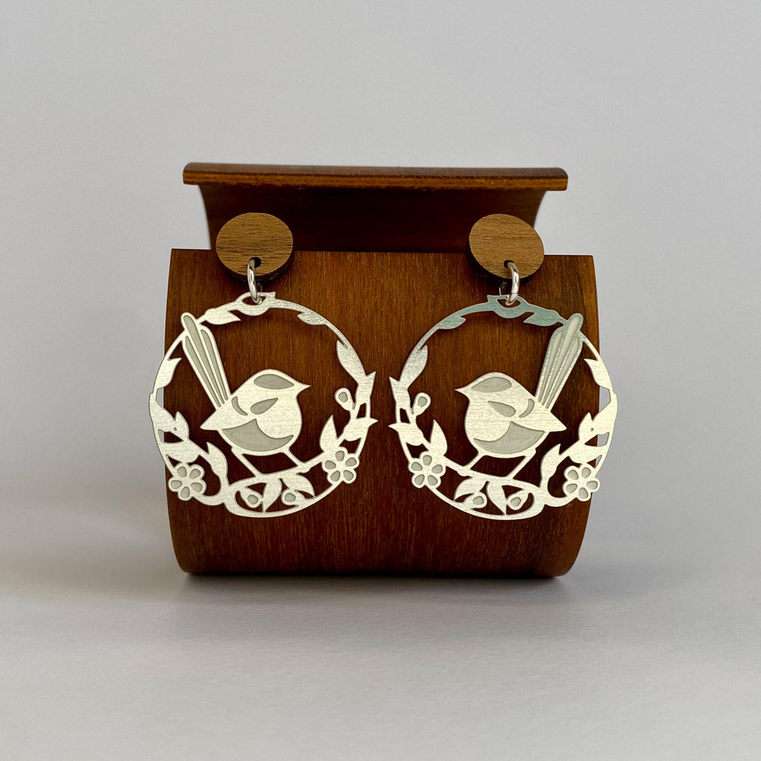 Go Do Good Stud Earrings - Fairy Wren
