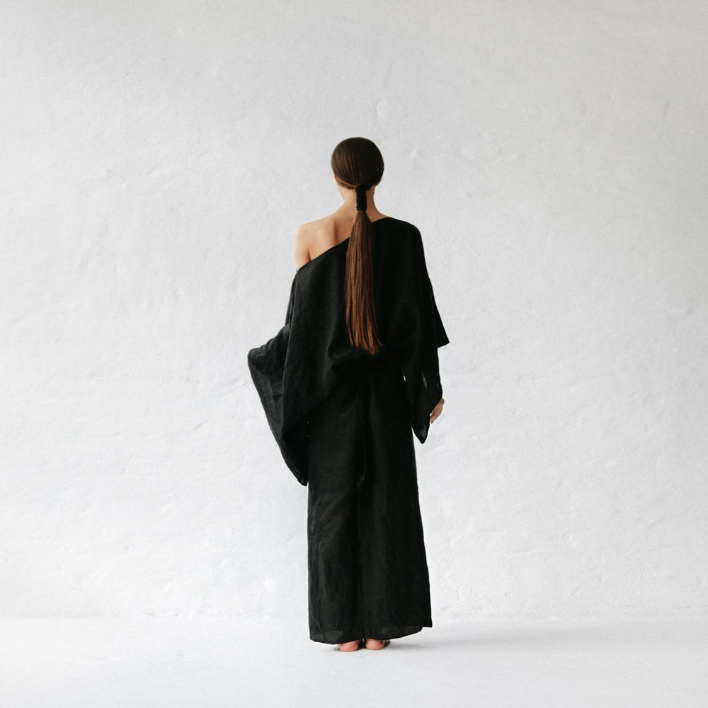 Seaside Tones Kiko Dress - Black