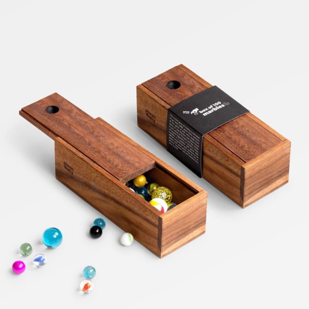 Planet Finska Box of 100 Marbles