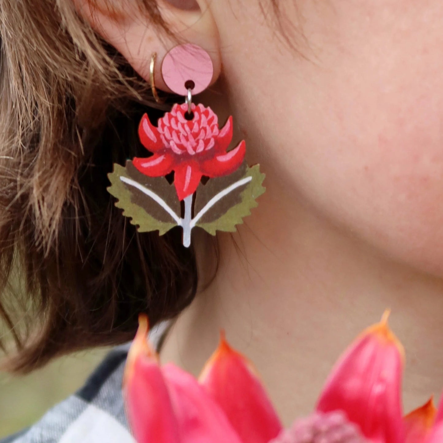 Pixie Nut & Co. Waratah Earrings