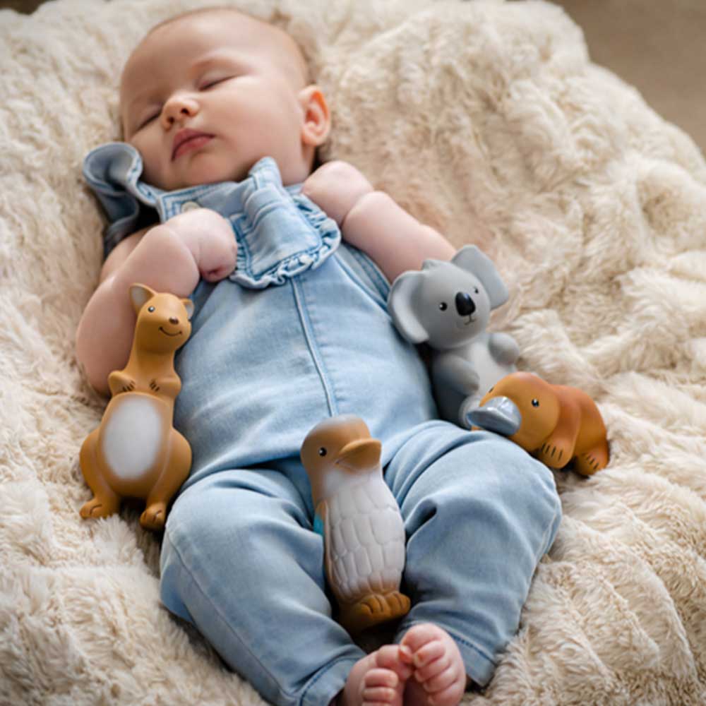 Tikiri My 1st Australian Animal Natural Rubber Toy - Koala