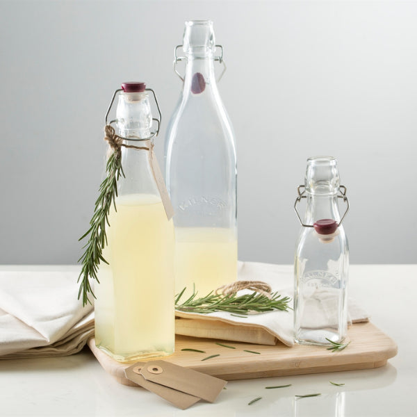 Kilner Clip Top Square Preserve Bottle 550ml
