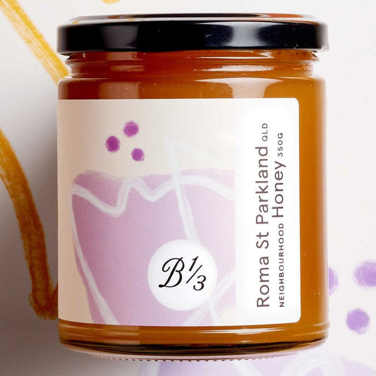Bee One Third Raw Neighbourhood Honey 350g