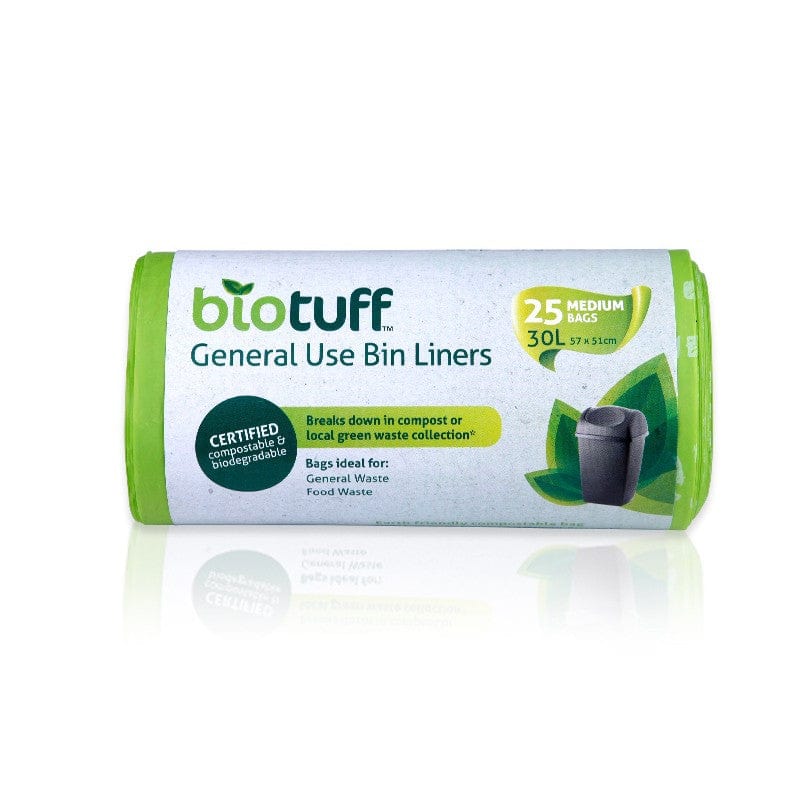 Biotuff Compostable 30L Liner 25 bags - Main Image