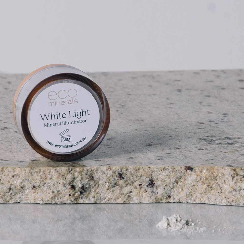 Eco minerals pure mineral illuminator 3g jar - white light