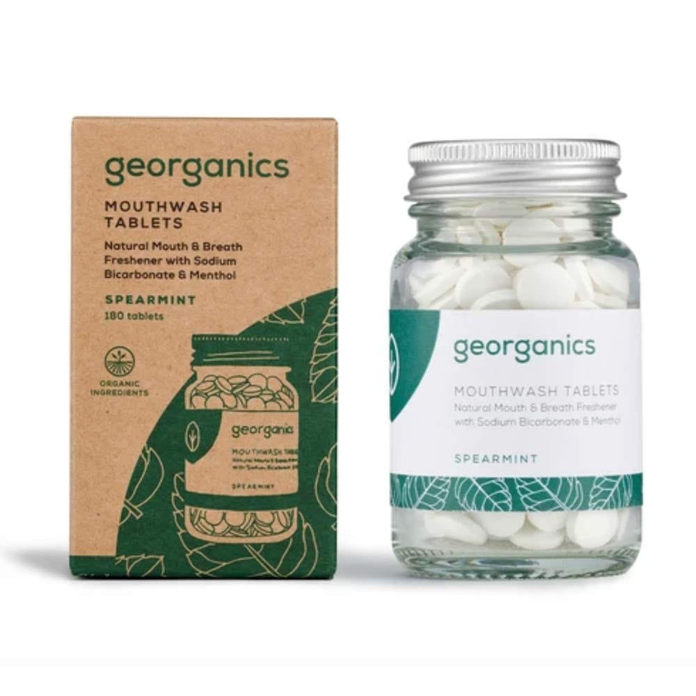Georganics Mouthwash Tablets (180 tabs) - Spearmint
