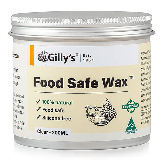 Gilly's Food Safe Wax 200ml - Clear