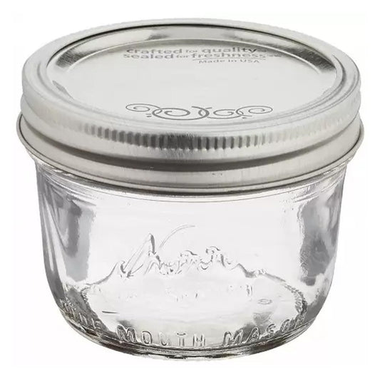 Kerr Wide Mouth Half Pint Jar 8oz 240ml