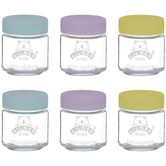 Kilner Kids Glass Jar Set of 6 - 110ml
