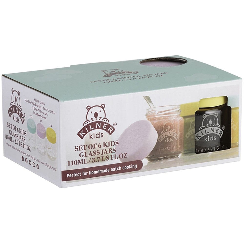 Kilner Kids Glass Jar Set of 6 - 110ml