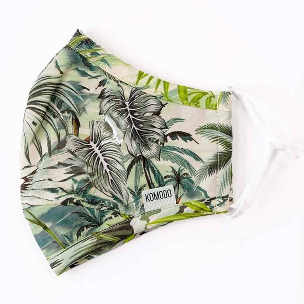 Komodo Reusable Face Mask - Bali Tropic Green