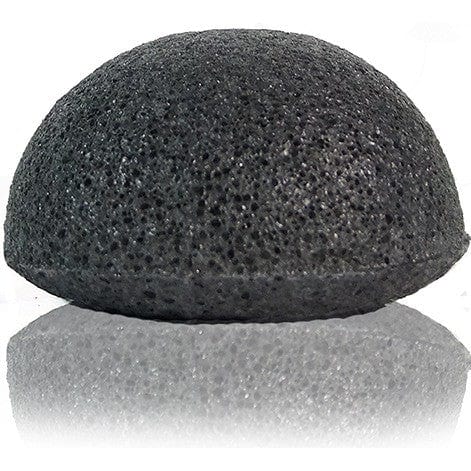 KUU Konjac sponge - bamboo charcoal for acne prone skin