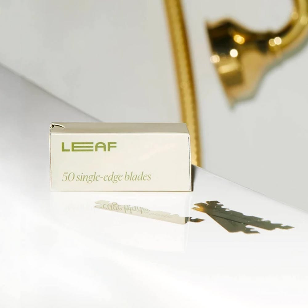 Leaf Shave Single-Edge Razor Blades - 50pk
