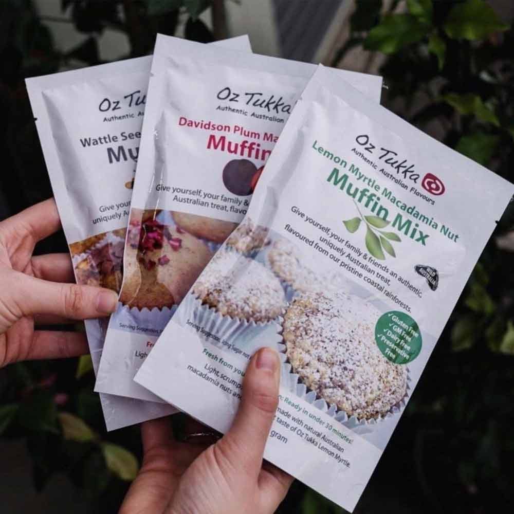 Oz Tukka Gluten Free Muffin Mix - Trio