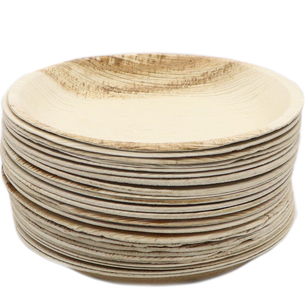 Buy Palm Leaf Dinner Plate 25pk Round Biome New Zealand Online