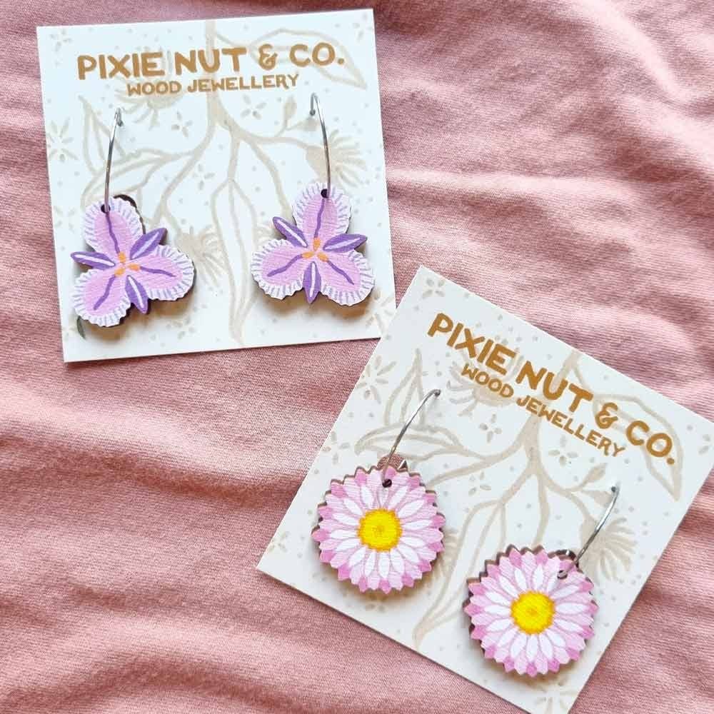 Pixie Nut and Co Everlasting Hoop Earrings