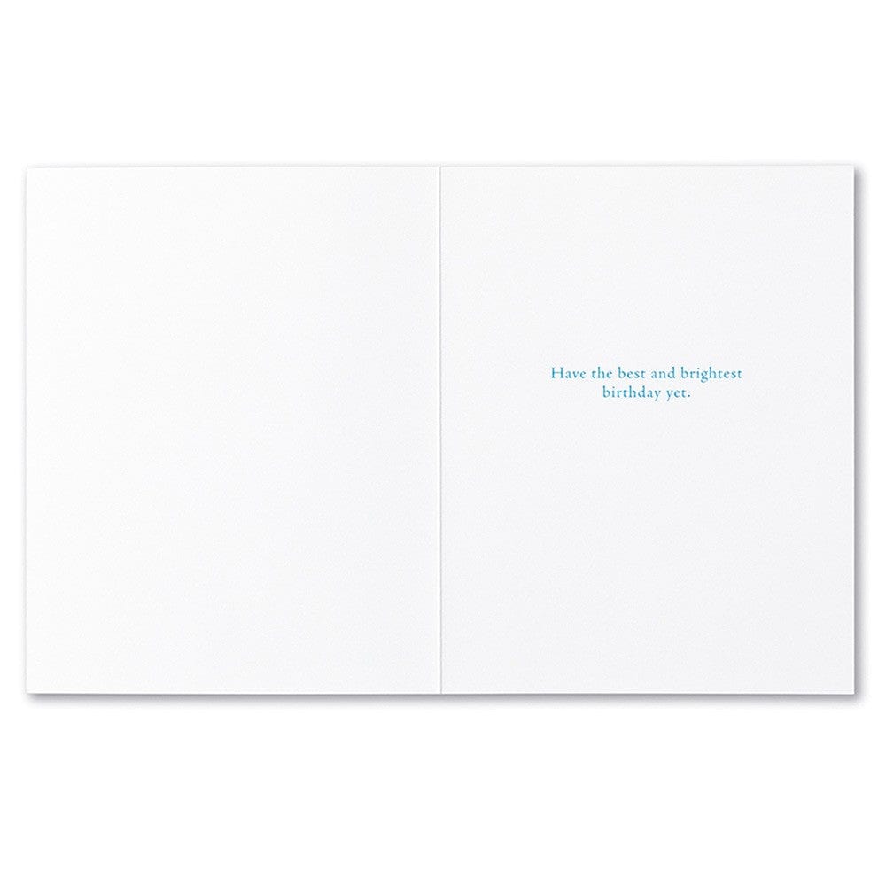 Positively Green Birthday Card - Dance Till The Stars