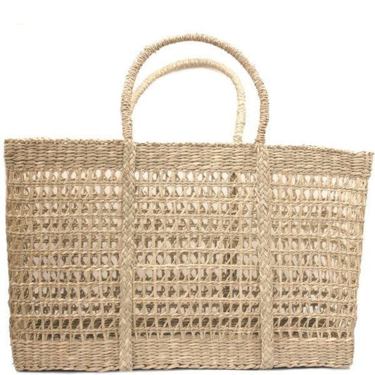 Rectangle Seagrass Net Bag - Large NOT SOLD ONLINE