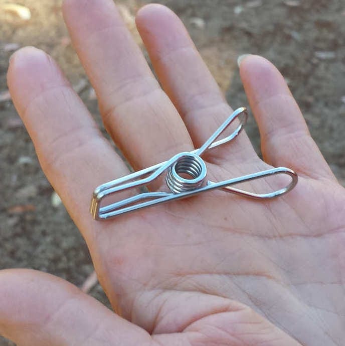 Stainless Steel Wire Pegs Pack Medium Grade 304 (select pack size)