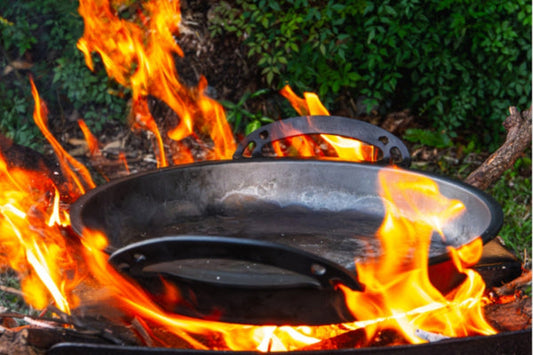 Campfire Cookware: Why Non-Stick Fails & How to Care for Cast Iron Without Detergent