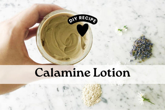 How to Make a Natural Calamine Lotion Alternative
