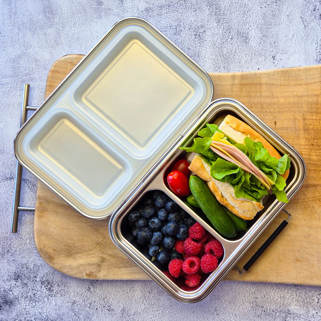 EcoCocoon Bento Lunch Boxes - 2 Compartment
