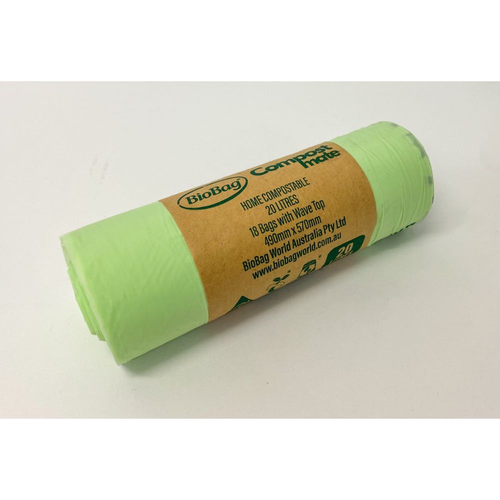 BioBag Biodegradable Plastic Bin Liners 20 Litre