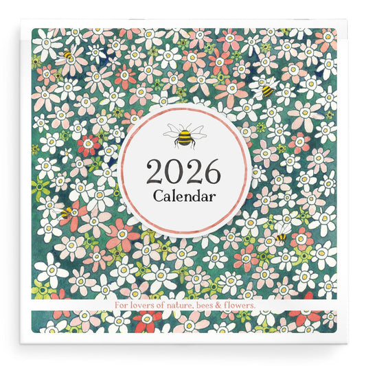 Affirmations Bee Wall Calendar 2026