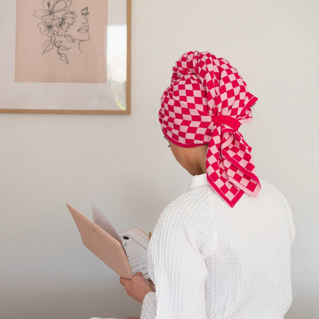 Ecovask Hair Towel & Travel Towel - Organic Cotton