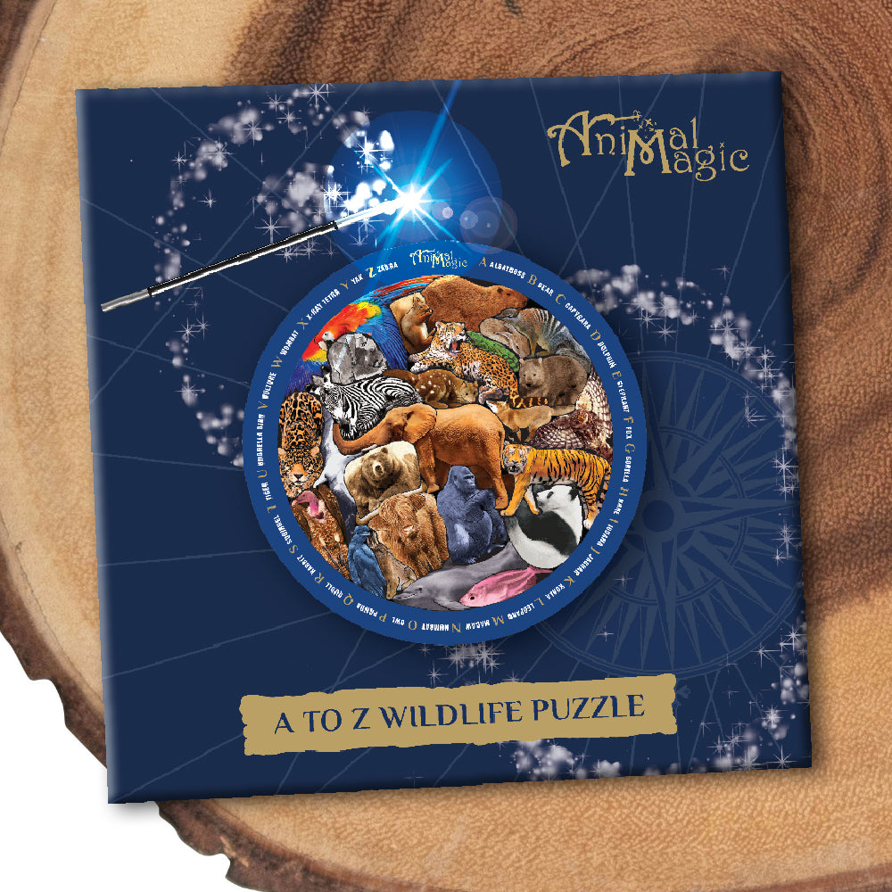 Animal Magic A to Z Alphabet Puzzle - Wildlife