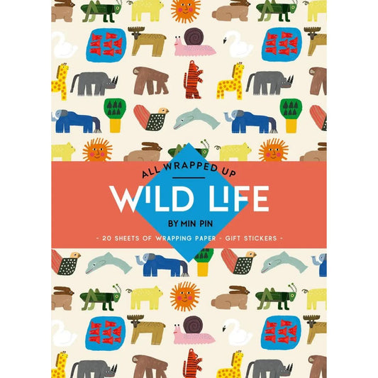All Wrapped Up: Wild Life (20 Sheets of Wrapping Paper)